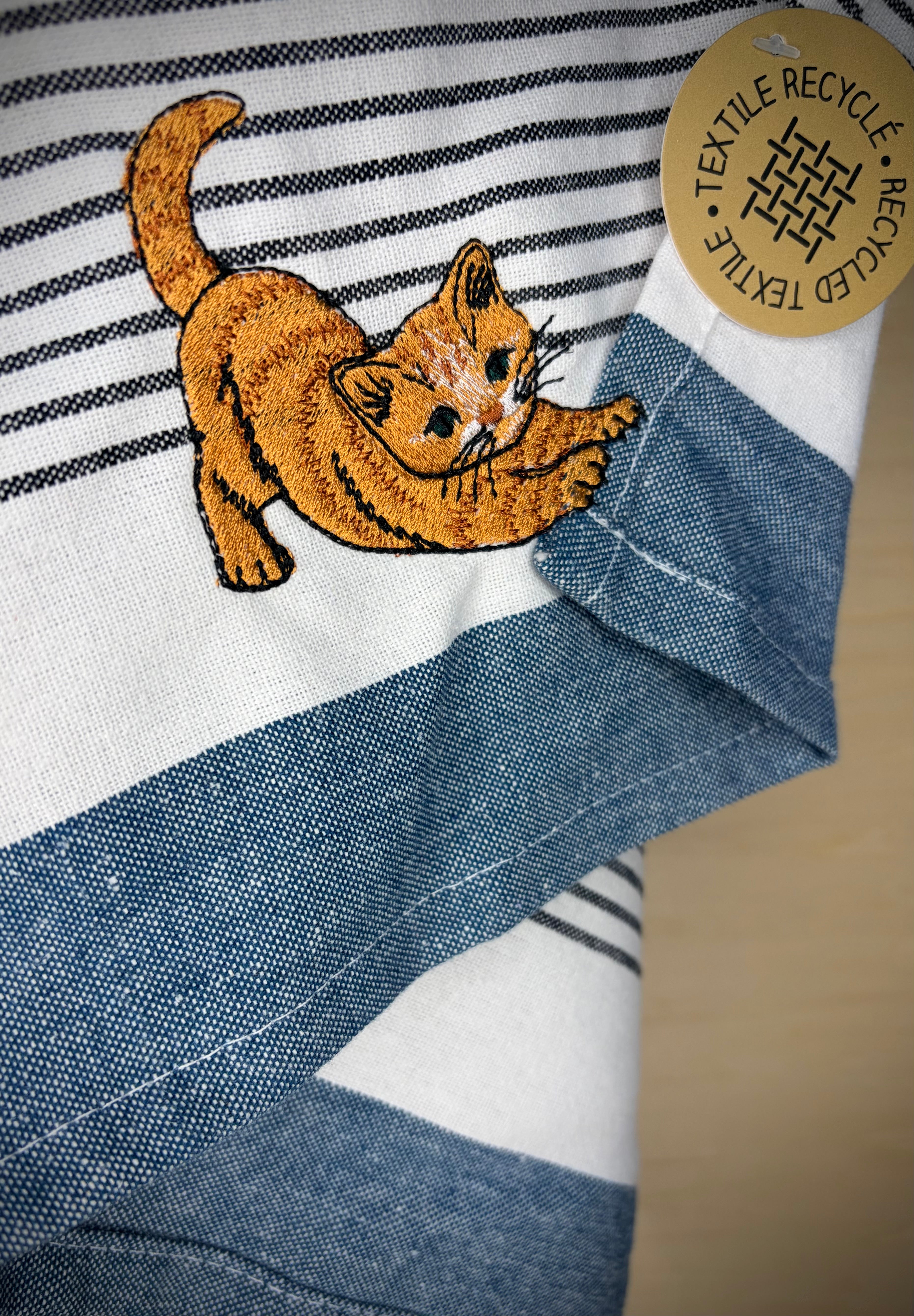 Torchon chat gourmand
