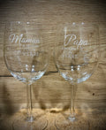 Verres à vin