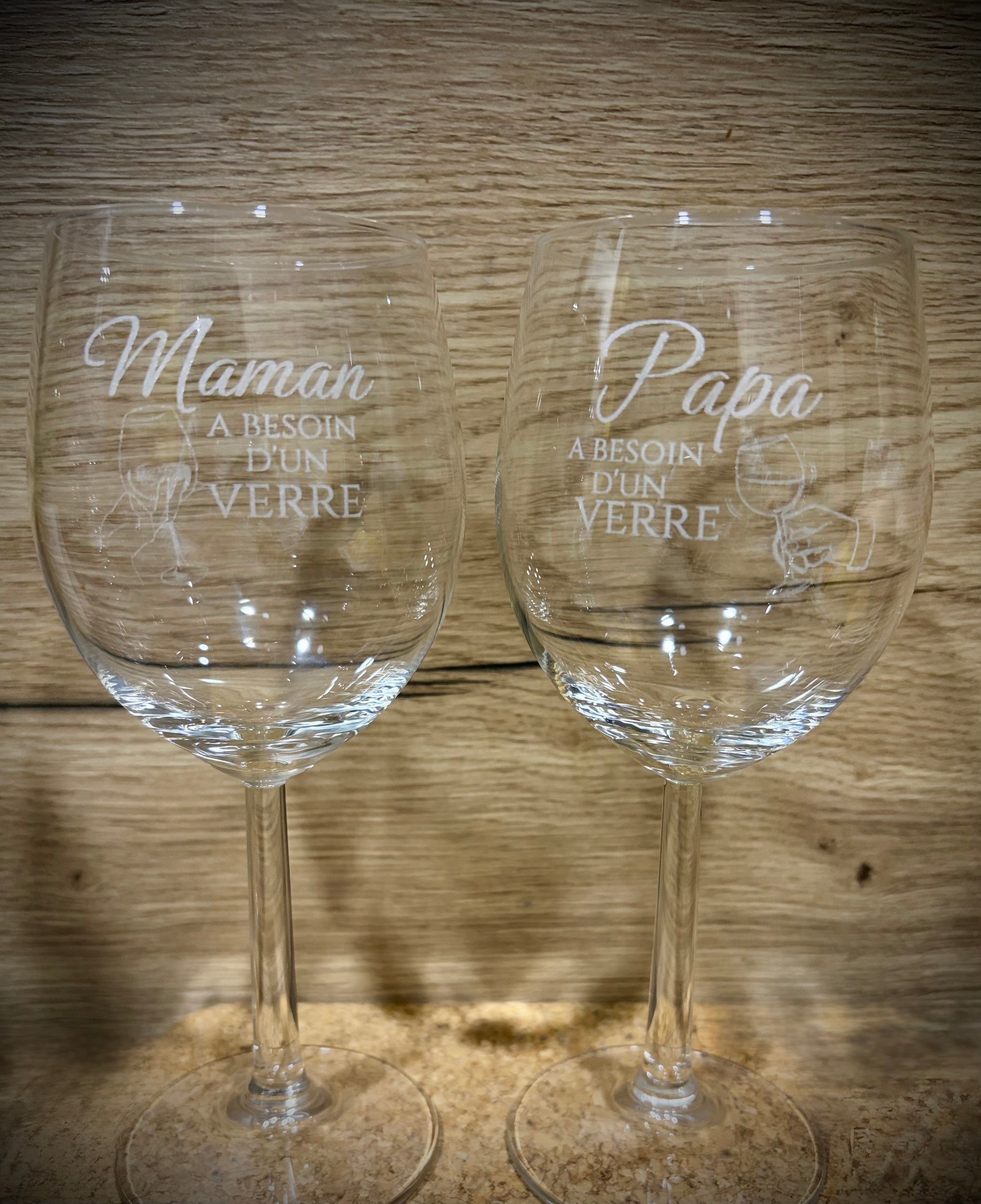 Verres à vin