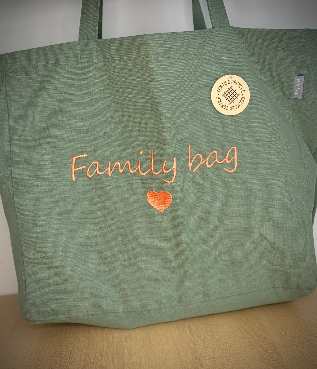 Sac shopping "family bag"