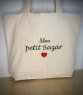 Sac shopping "Mon petit bazar"