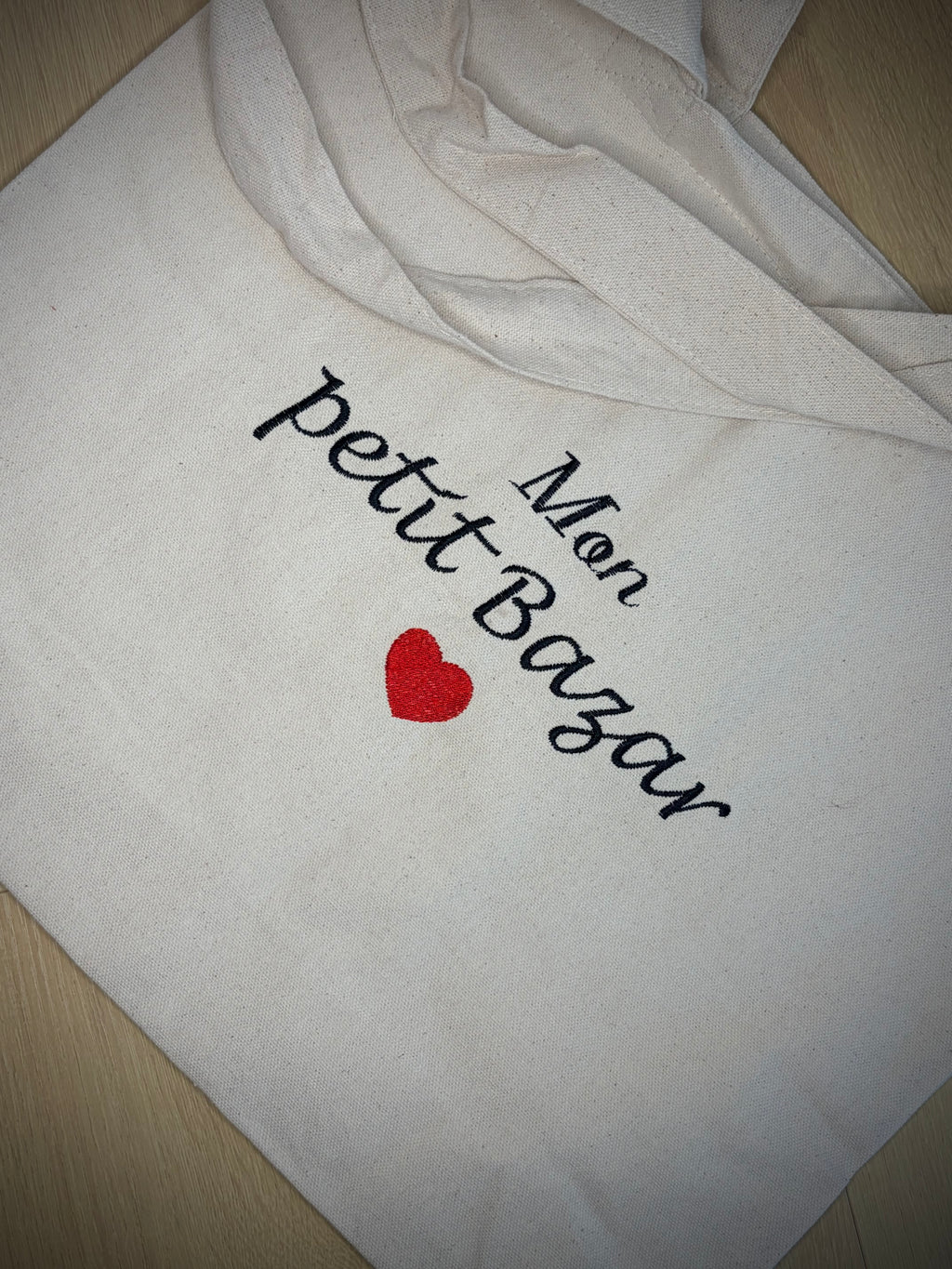 Sac shopping "Mon petit bazar"